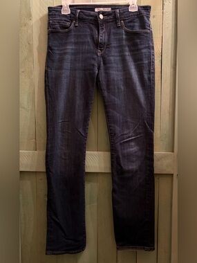 Mavi Women's Straight Leg Jeans - Dark Blue Wash